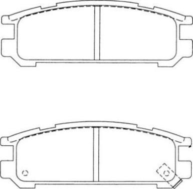 Aisin ASN-2024 - Jarrupala, levyjarru inparts.fi