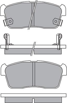 Aisin ASN-2155 - Jarrupala, levyjarru inparts.fi