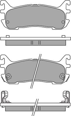 Aisin ASN-2165 - Jarrupala, levyjarru inparts.fi