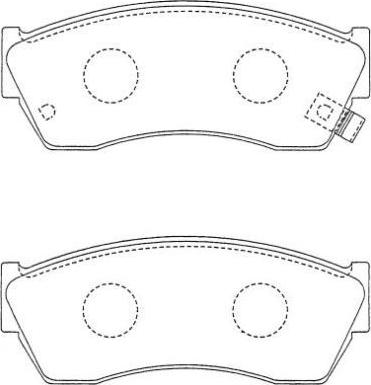 Aisin ASN-238 - Jarrupala, levyjarru inparts.fi