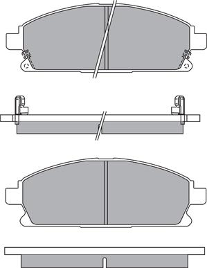 Aisin ASN-2203 - Jarrupala, levyjarru inparts.fi