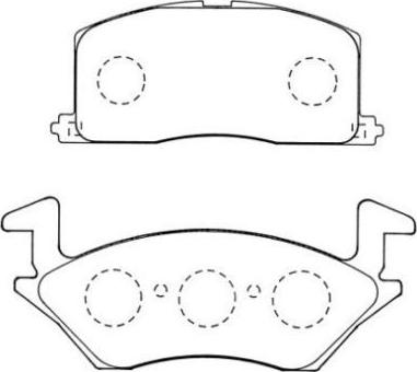 Aisin ASN-272 - Jarrupala, levyjarru inparts.fi