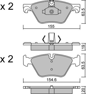 AISIN BPBM-1013 - Jarrupala, levyjarru inparts.fi