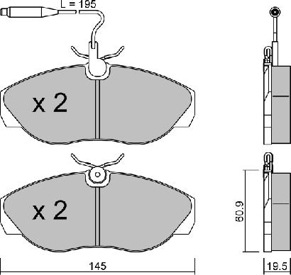 AISIN BPFI-1011 - Jarrupala, levyjarru inparts.fi