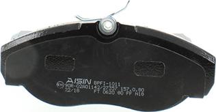 AISIN BPFI-1011 - Jarrupala, levyjarru inparts.fi