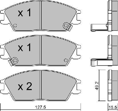 Aisin BPHY-1904 - Jarrupala, levyjarru inparts.fi