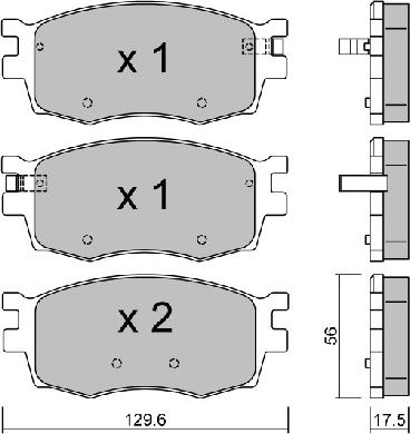 Aisin BPHY-1004 - Jarrupala, levyjarru inparts.fi