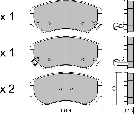 AISIN BPHY-1001 - Jarrupala, levyjarru inparts.fi