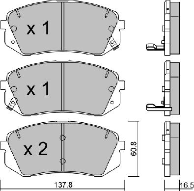 Aisin BPHY-1002 - Jarrupala, levyjarru inparts.fi