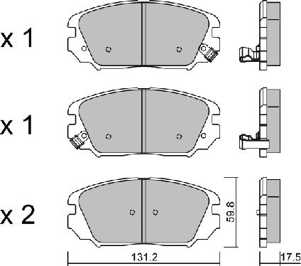 Aisin BPHY-1010 - Jarrupala, levyjarru inparts.fi