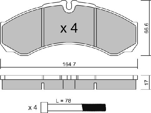 Aisin BPIV-1002 - Jarrupala, levyjarru inparts.fi