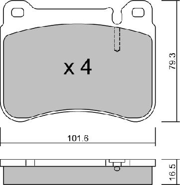 AISIN BPMB-1014 - Jarrupala, levyjarru inparts.fi