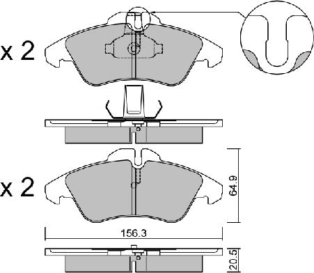 Aisin BPMB-1013 - Jarrupala, levyjarru inparts.fi