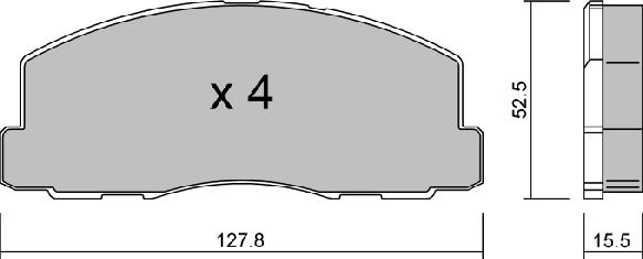 Aisin BPMI-1903 - Jarrupala, levyjarru inparts.fi