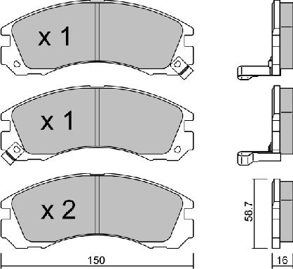 AISIN BPMI-1902 - Jarrupala, levyjarru inparts.fi