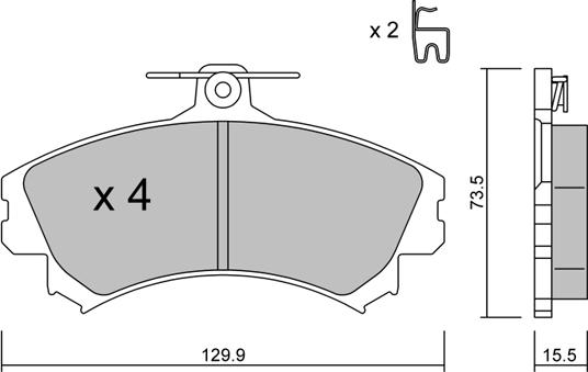 AISIN BPMI-1004 - Jarrupala, levyjarru inparts.fi