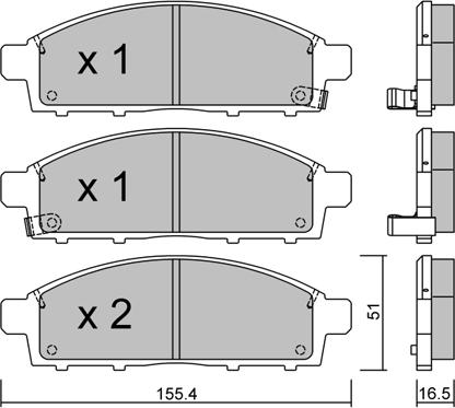 AISIN BPMI-1005 - Jarrupala, levyjarru inparts.fi