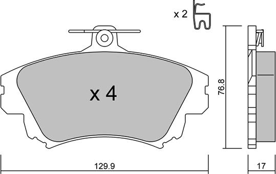 Aisin BPMI-1006 - Jarrupala, levyjarru inparts.fi