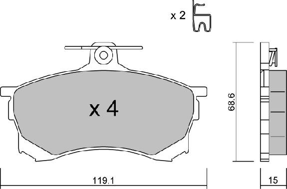 AISIN BPMI-1002 - Jarrupala, levyjarru inparts.fi