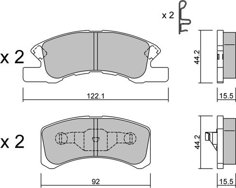 AISIN BPMI-1007 - Jarrupala, levyjarru inparts.fi