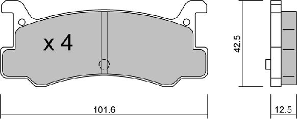 Aisin BPMZ-2002 - Jarrupala, levyjarru inparts.fi