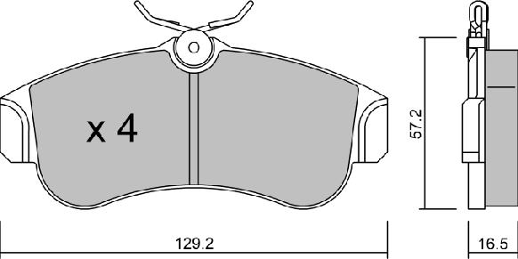 AISIN BPNI-1901 - Jarrupala, levyjarru inparts.fi