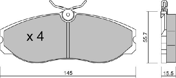 Aisin BPNI-1907 - Jarrupala, levyjarru inparts.fi