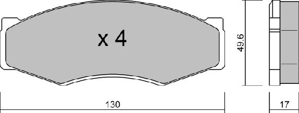 Aisin BPNI-1911 - Jarrupala, levyjarru inparts.fi