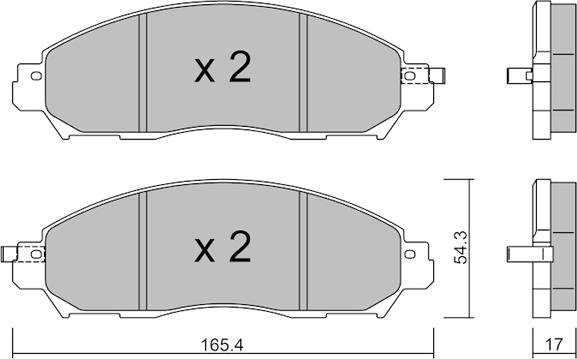 AISIN BPNI-1020 - Jarrupala, levyjarru inparts.fi