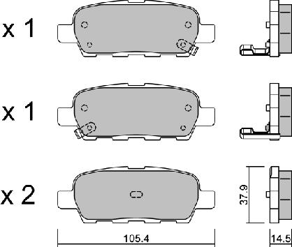 Valeo 9010834 - Jarrupala, levyjarru inparts.fi