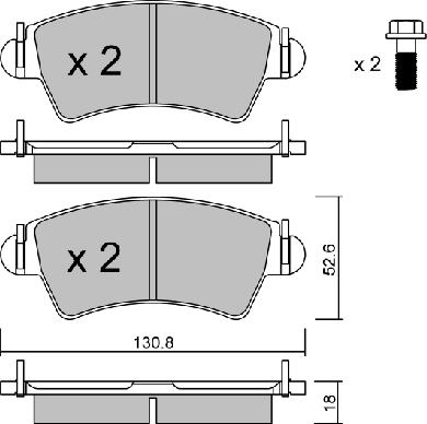 Aisin BPPE-1019 - Jarrupala, levyjarru inparts.fi