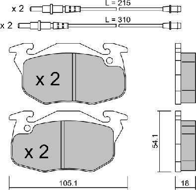 Aisin BPPE-1014 - Jarrupala, levyjarru inparts.fi