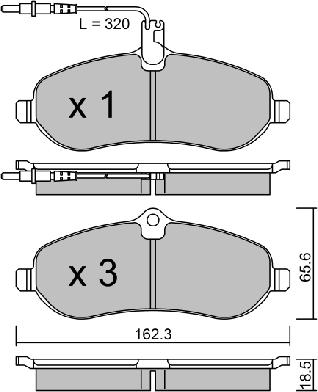 Aisin BPPE-1010 - Jarrupala, levyjarru inparts.fi