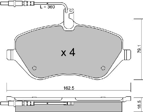 Aisin BPPE-1011 - Jarrupala, levyjarru inparts.fi