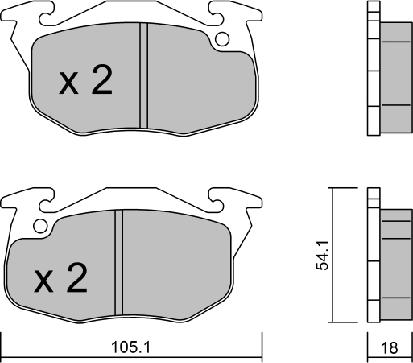 Aisin BPPE-1013 - Jarrupala, levyjarru inparts.fi