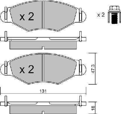 AISIN BPPE-1012 - Jarrupala, levyjarru inparts.fi