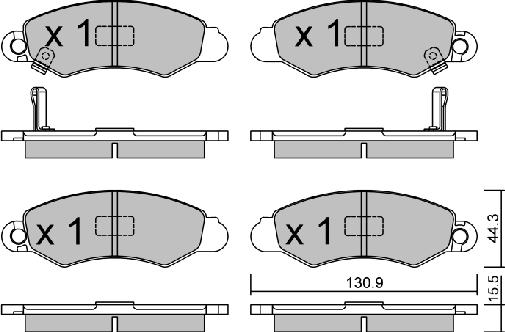 Aisin BPSZ-1903 - Jarrupala, levyjarru inparts.fi