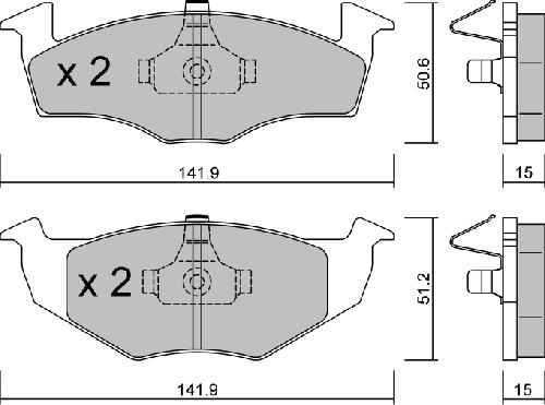 Aisin BPVW-1005 - Jarrupala, levyjarru inparts.fi