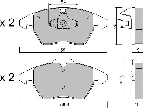 AISIN BPVW-1006 - Jarrupala, levyjarru inparts.fi