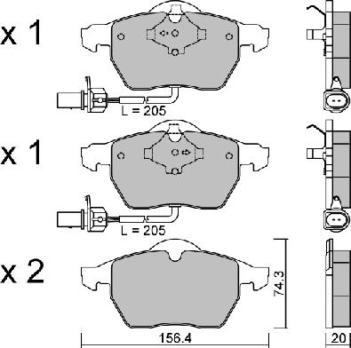 AISIN BPVW-1010 - Jarrupala, levyjarru inparts.fi