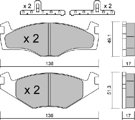 Aisin BPVW-1035 - Jarrupala, levyjarru inparts.fi