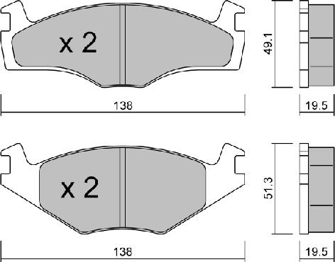 AISIN BPVW-1030 - Jarrupala, levyjarru inparts.fi