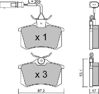 AISIN BPVW-2901 - Jarrupala, levyjarru inparts.fi