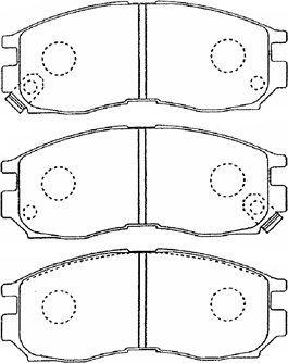 Aisin D1N035 - Jarrupala, levyjarru inparts.fi