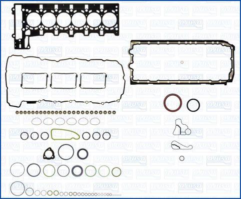 Ajusa 50406000 - Täydellinen tiivistesarja, moottori inparts.fi