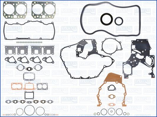 Ajusa 50436500 - Täydellinen tiivistesarja, moottori inparts.fi