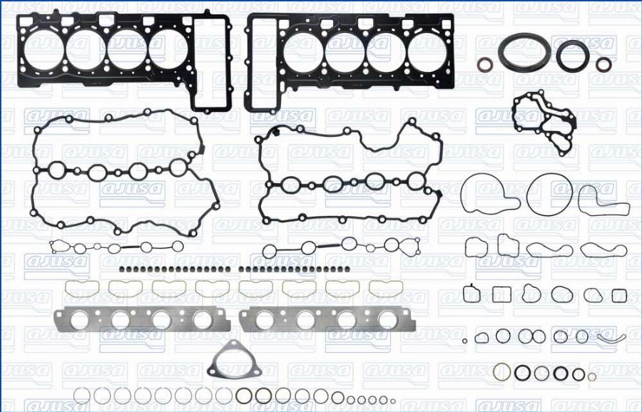 Ajusa 50544100 - Täydellinen tiivistesarja, moottori inparts.fi