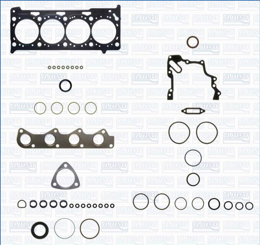 Ajusa 50506400 - Täydellinen tiivistesarja, moottori inparts.fi