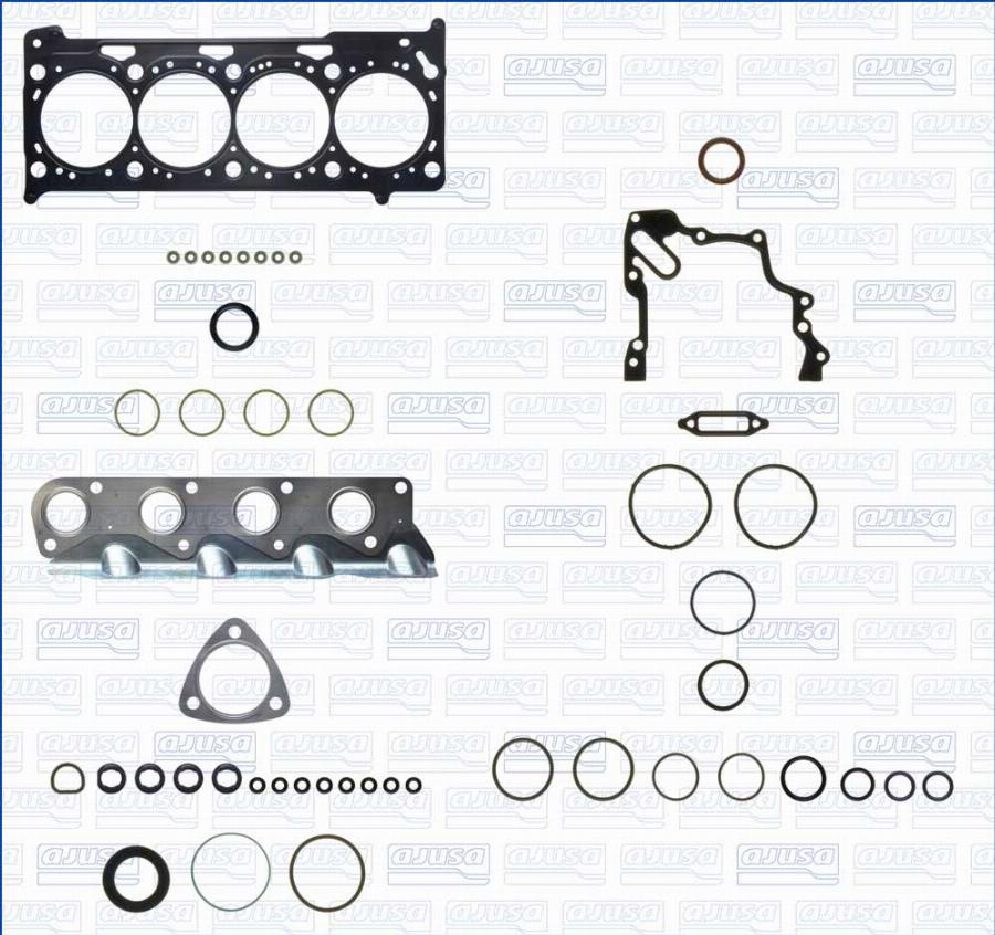 Ajusa 50506100 - Täydellinen tiivistesarja, moottori inparts.fi