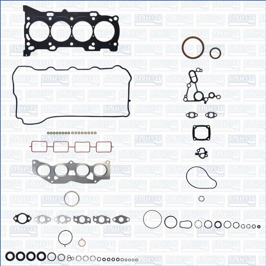 Ajusa 50521900 - Täydellinen tiivistesarja, moottori inparts.fi